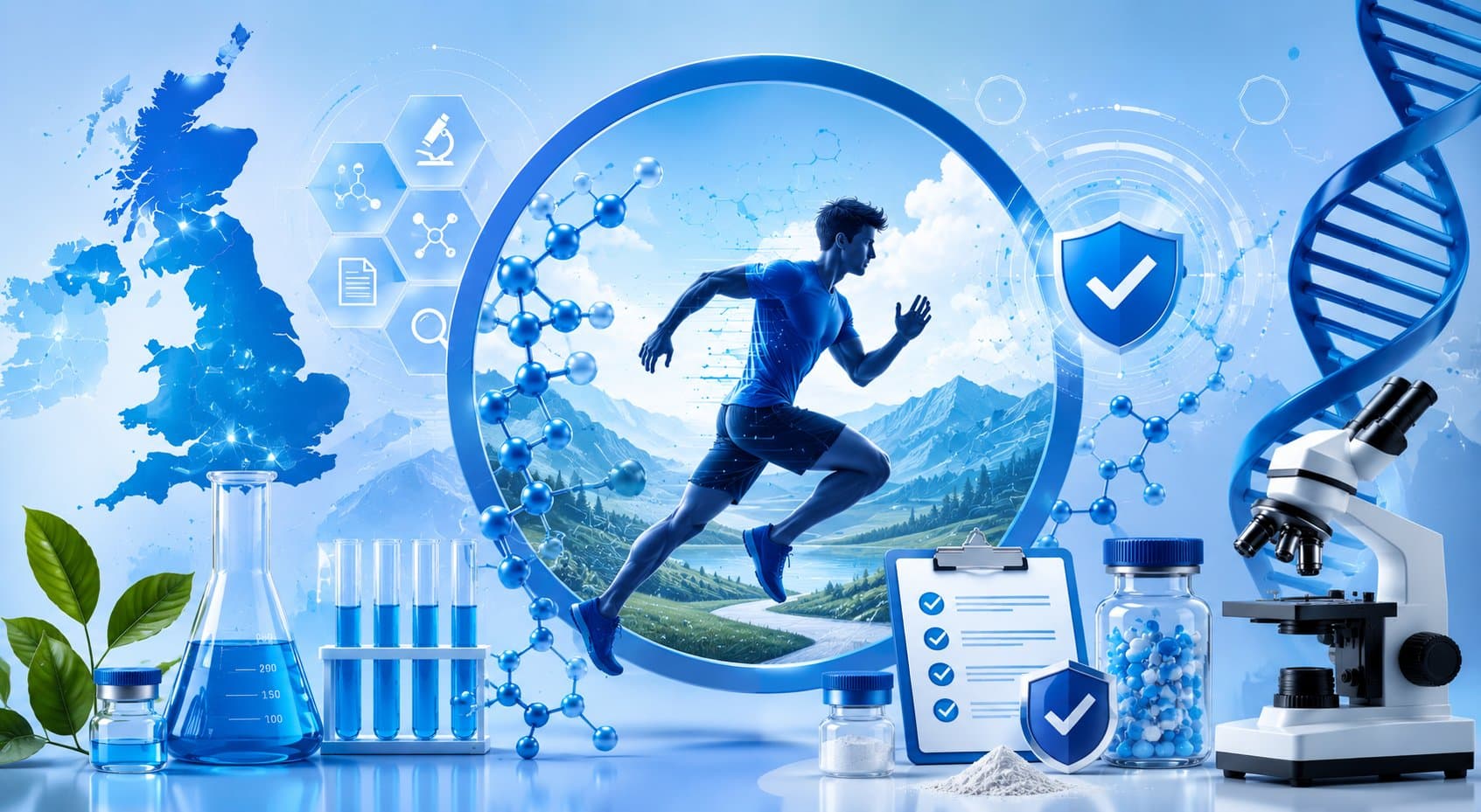 Recovery Peptides UK 2026 | Research, Science, Evidence & Safety Guide