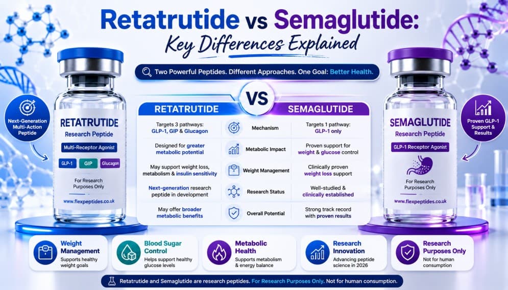 Retatrutide vs Semaglutide: Key Differences Explained