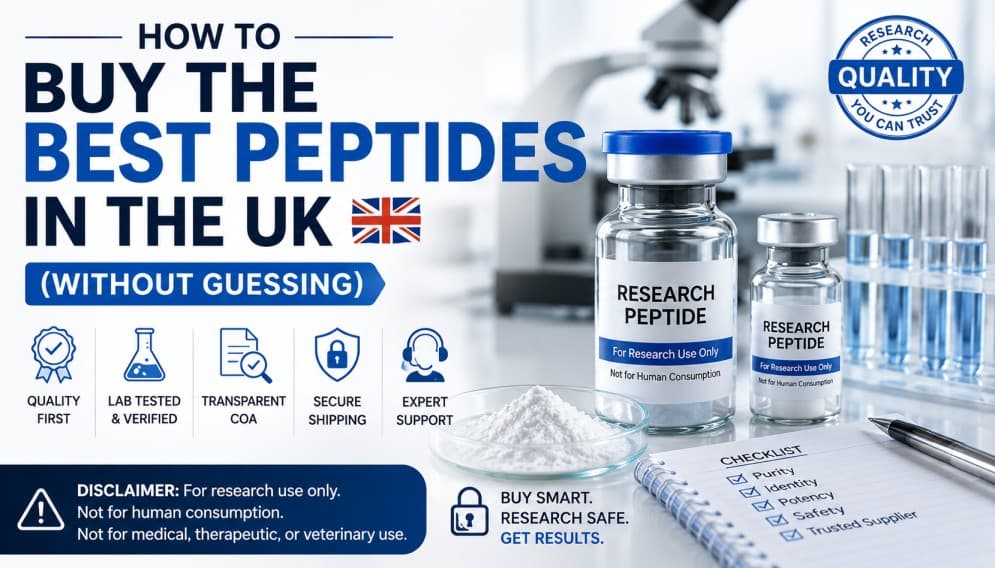How to Buy the Best Peptides in the UK (Without Guessing)