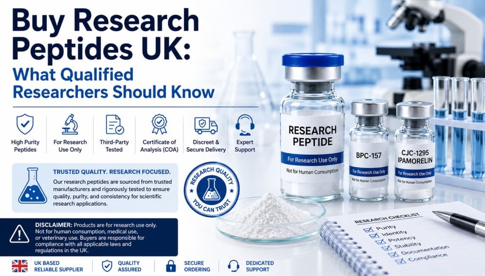 Buy Research Peptides UK: What Qualified Researchers Should Know