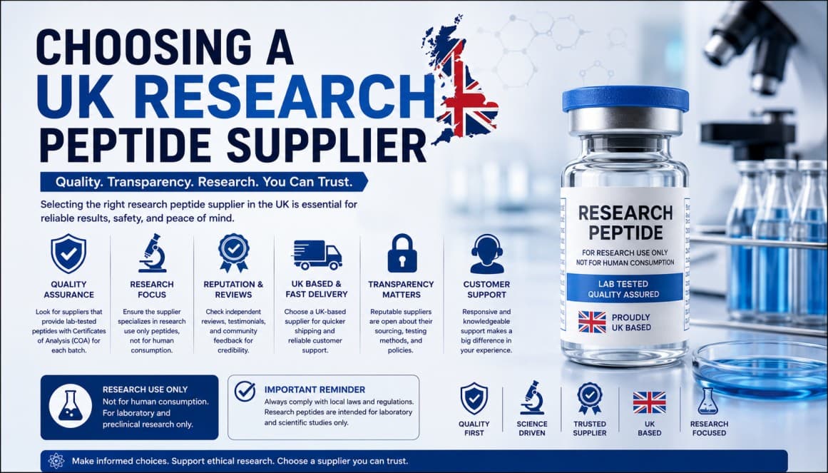 Choosing a UK Research Peptide Supplier