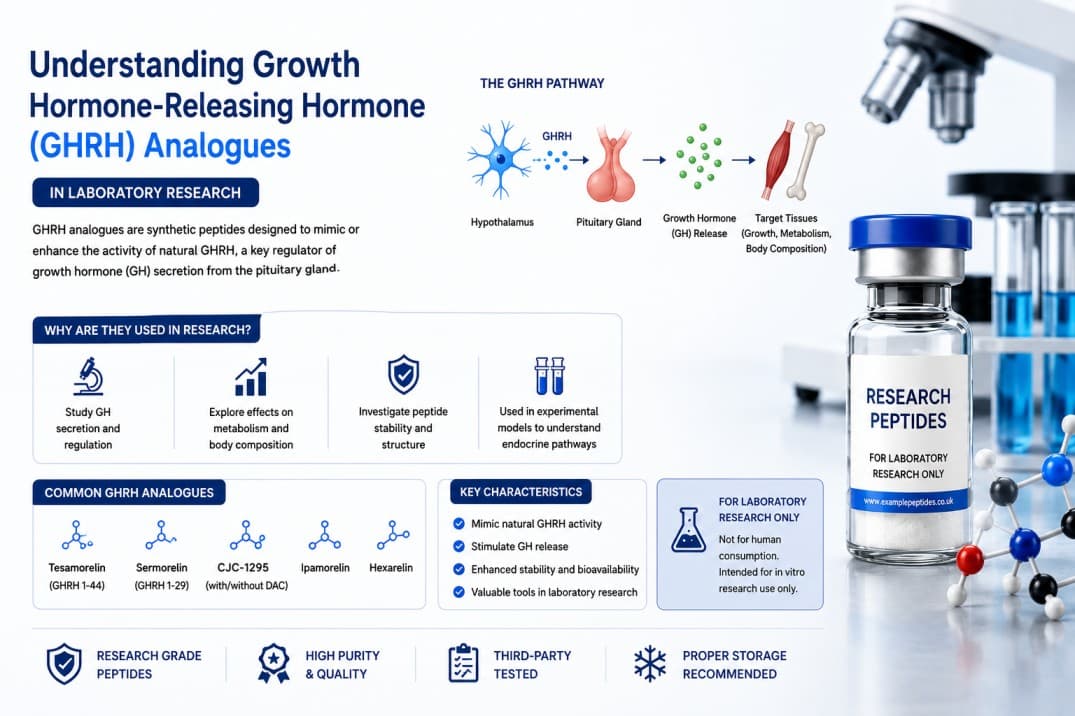Understanding Growth Hormone-Releasing Hormone (GHRH) Analogues in Laboratory Research