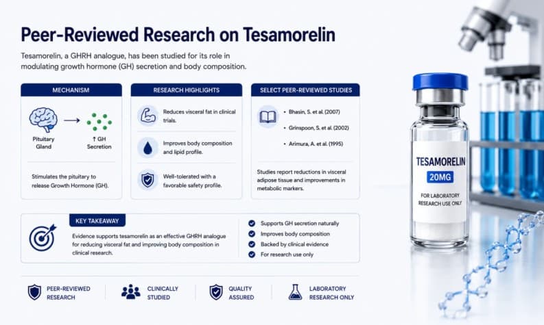Storage, Stability, and Reconstitution Best Practices for Lyophilized Research Peptides