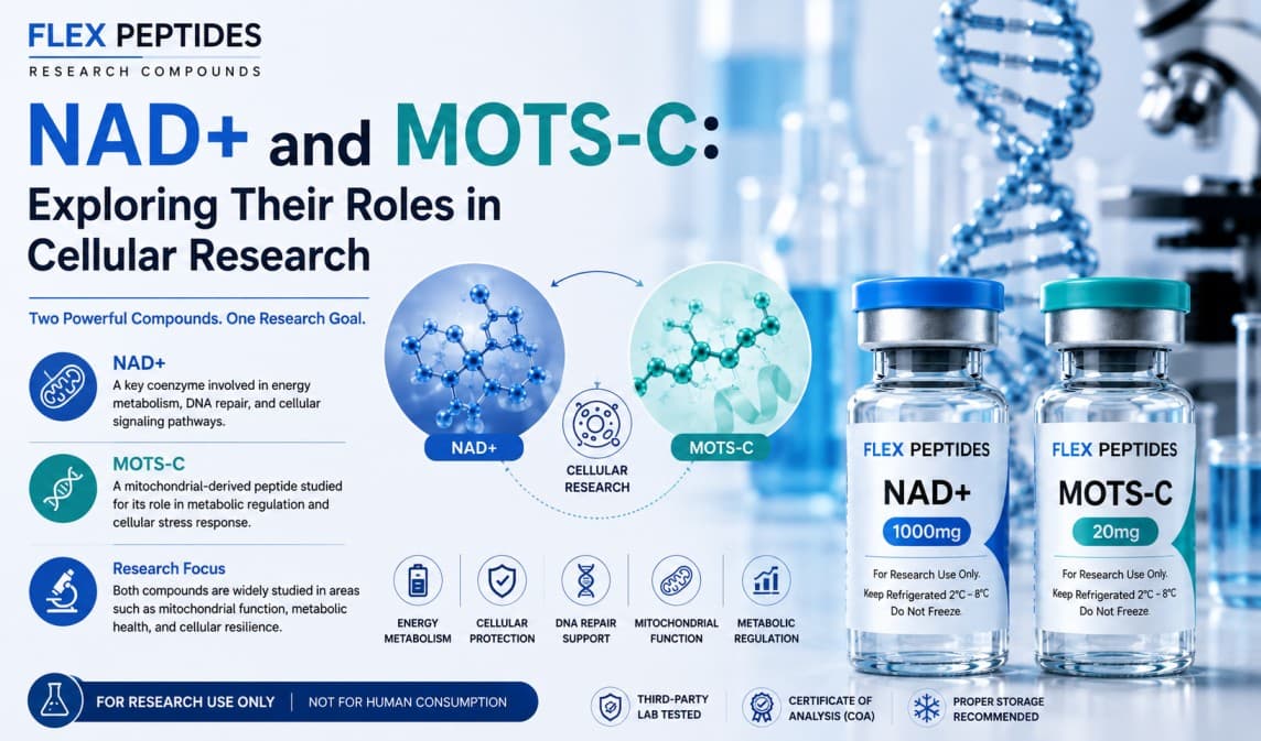NAD+ and MOTS-C
