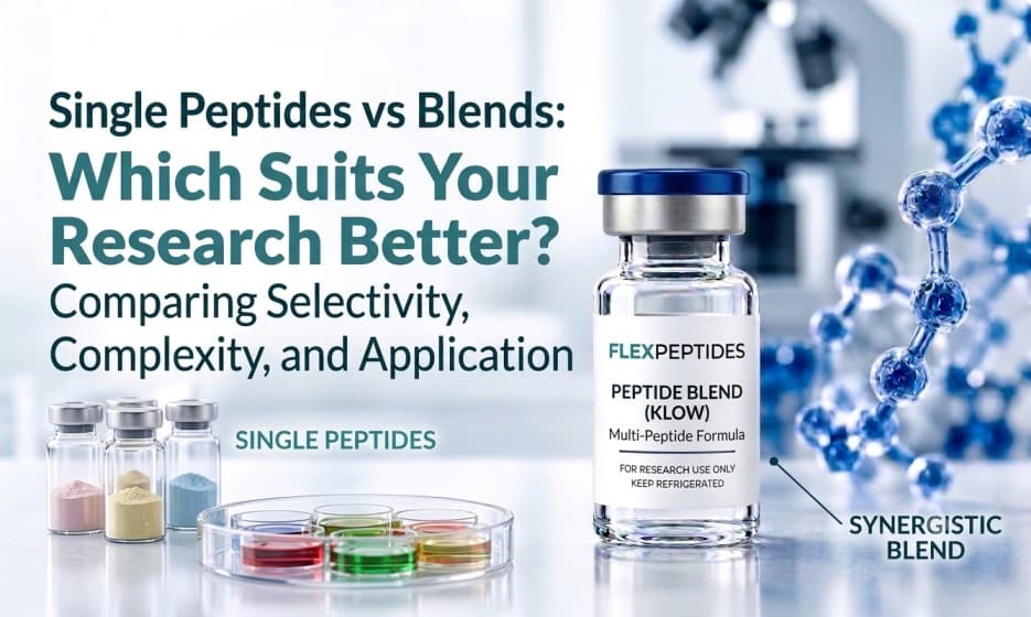 Single Peptides vs Blends: Which Suits Your Research Better?